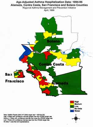 asthma map