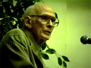 Former US Senator Alan Cranston