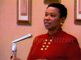 Berkeley Town Hall - Congresswoman Barbara Lee
