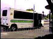 electric bus at BaRT station