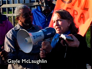 Richmond City Councilmember Gayle McLaughlin, Campus Bay Richmond