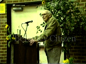 Former US Senator Alan Cranston