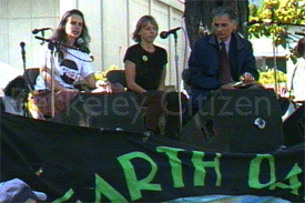 Julia Butterfly Hill, Berkeley Earth Day