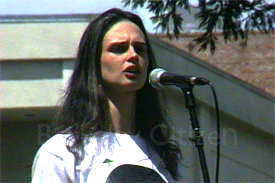 Julia Butterfly Hill, Berkeley Earth Day