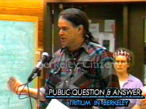 Mark Mcdonal LBNL  Berkeley Community Radiation forum 