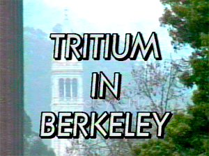 LBNL  Berkeley Community Radiation forum 