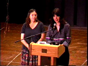 Gloria Bird and Joy Harjo