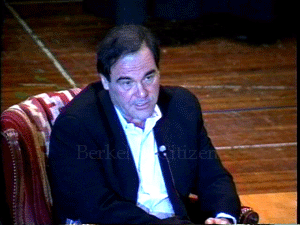 Oliver Stone in Berkeley