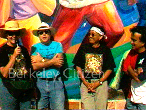 La Pe&ntilde;a's staff Paul Chin, Fernando Torres, Eric Leenson, Karen Hester