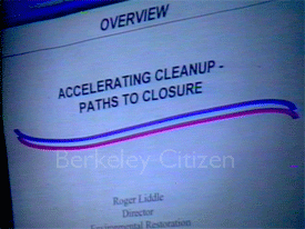 When Toxics Aren&rsquo;t Toxic: Accelerating Environmental Cleanups Department of Energy - Stakeholder Comment Meeting 