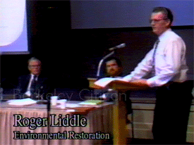 Roger Liddle of Accelerating Environmental Cleanups Department of Energy 