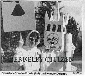 LBNL Community Protest