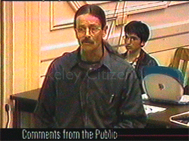 L A Wood speaking to the closure of the Tritium Labeling facility at Lawrence Berkeley National Laboratory