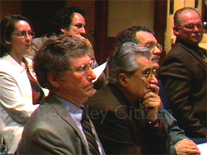 LBNL Environmental management staff at the Department of Energy Long-Term Stewardship Study Public scoping meeing Dceember 14, 2000