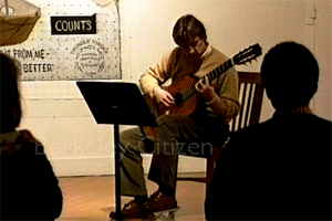 Douglas Murphy solo guitar, live Oak Concerts