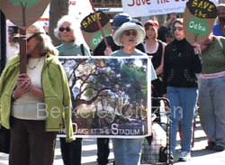 oak grove silent walking vigil