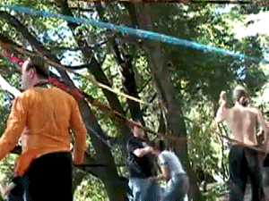 Maypole in the Berkeley Memorial Oak Grove