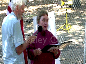 Veterans Day Shirley Dean 2008 in Berkeley