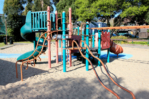 Ohlone Park East children's swings 