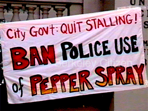 Berkeley Pepper Spray Debate 97