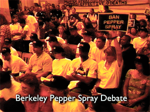 Berkeley Pepper Spray Debate 97