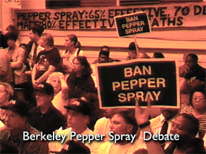 Berkeley Pepper Spray Debate 97