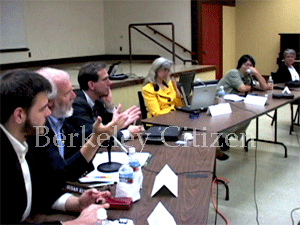 Community Informational Forum (Public Hearing) on Radio Frequency Identification panel