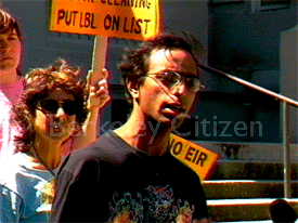 Protap Chatterjeespeaking out on LBNL  Radioactive Waste in Berkeley