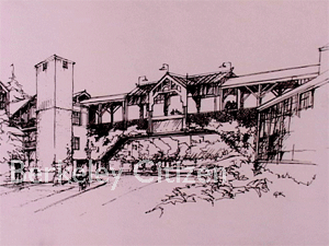 Foothill bridge Turnbull Design 1988 (Original Proposal)