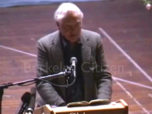 W. S. Mervin in Berkeley 1998